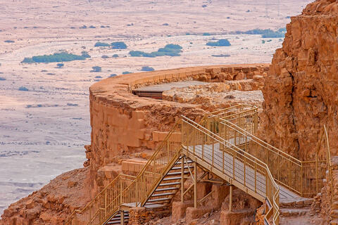 vista de masada