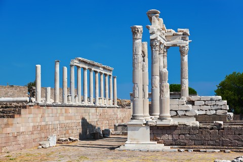 Antigua ciudad de Pérgamo Turquía